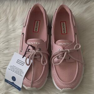HUNTER Women's Sasa Slip-Ons Casual Flat Shoes in Light Pink Sz 8